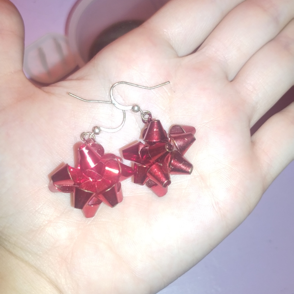 Cute Christmas Bow earrings
